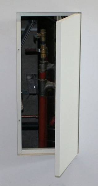 Gas Flue Inspection Panel