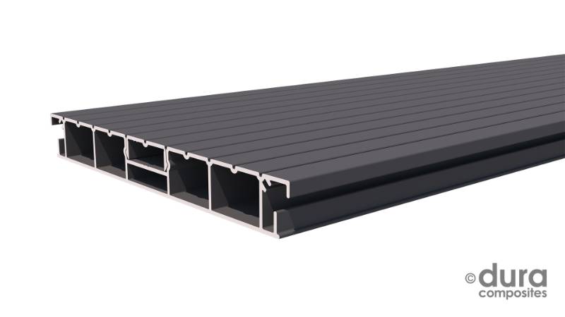 d² Dura Quickspan® - Heavy duty fire rated aluminium decking