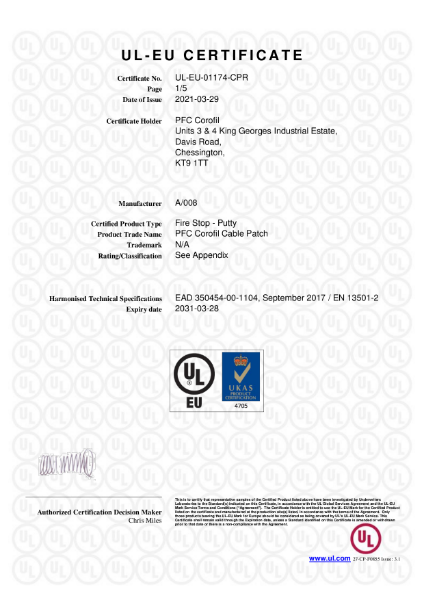 UL-EU Certified