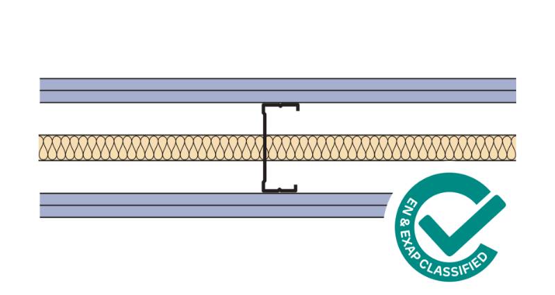 Siniat Single Frame Partition CS90R-212dB-25G