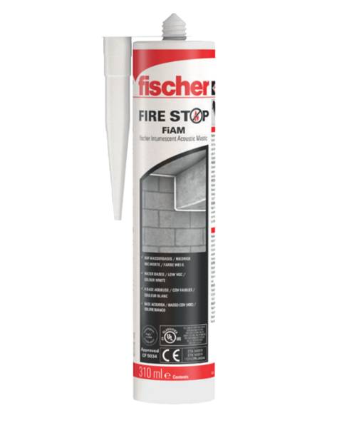 FiAM Intumescent Acoustic Mastic - Flexible Fire-resistant Acoustic Mastic
