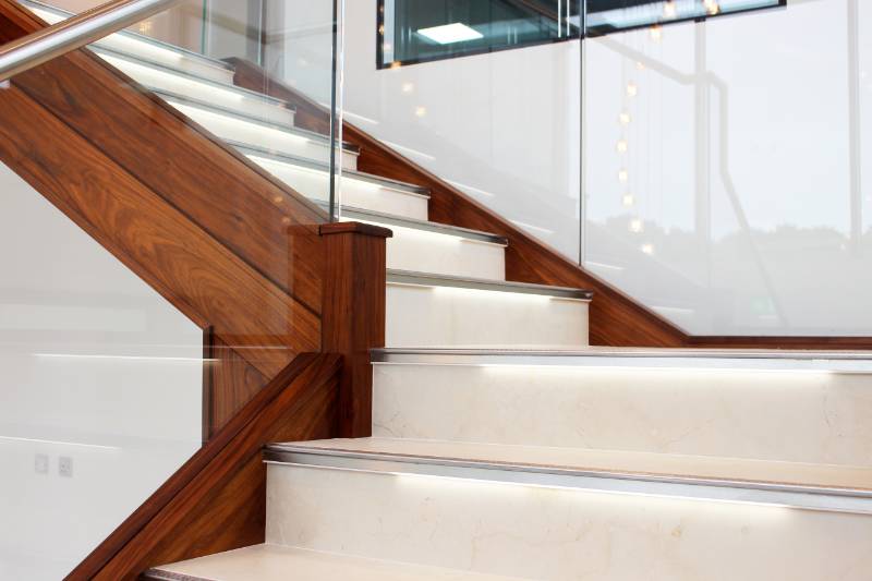 Longvale Ltd - Giving the Edge to a Commercial Staircase