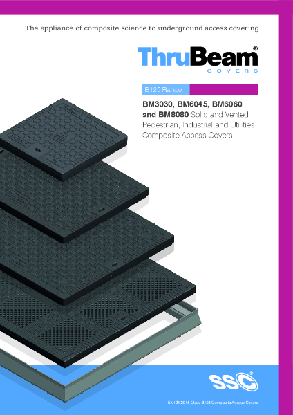 Thrubeam® B125 BM Manhole Cover