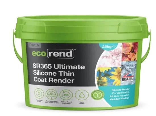 SR365 Ultimate Silicone Thin Coat Render System - Silicone Render