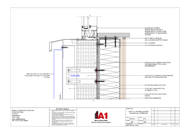 Unity A1 DF-06 Technical Drawing