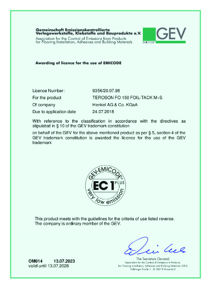 GEV-EMICODE® EC1 PLUS