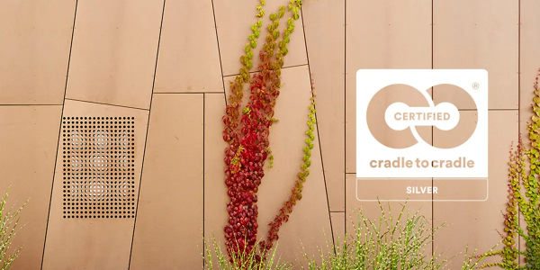 Cradle to Cradle-sertifisert fasadekledning!
