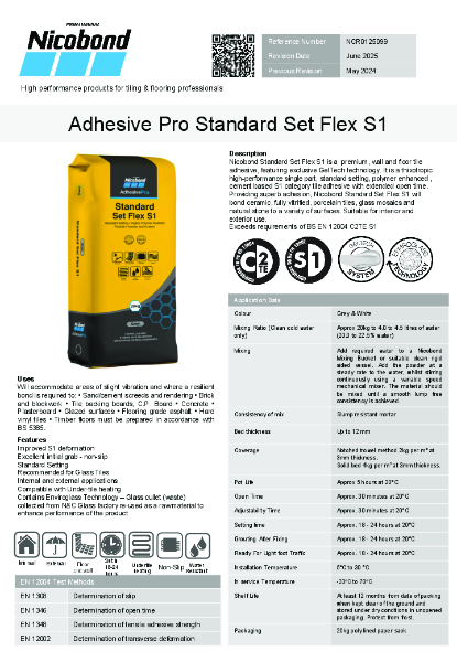 Nicobond Standard Set Flex Pro S1