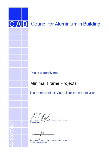 CAB - Council for Aluminium in Building