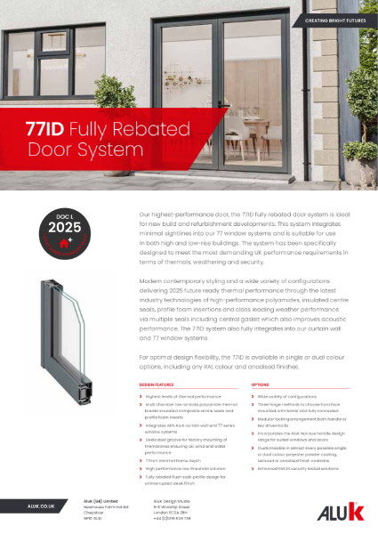 77ID Door System Datasheet