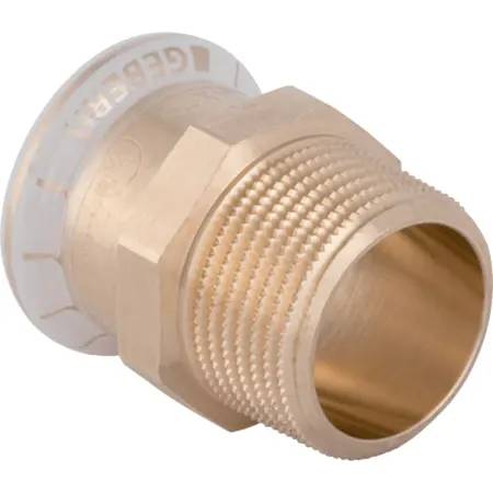 Geberit Mapress Copper Adaptor With Male Thread