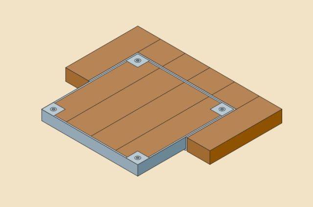 2500 Series (Wood Floor) Access Cover 