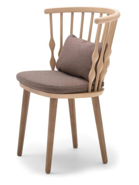 Sustainably Sourced Freestanding Wooden Furniture in Mass Production: Case Study of a Chair by Patricia Urquiola