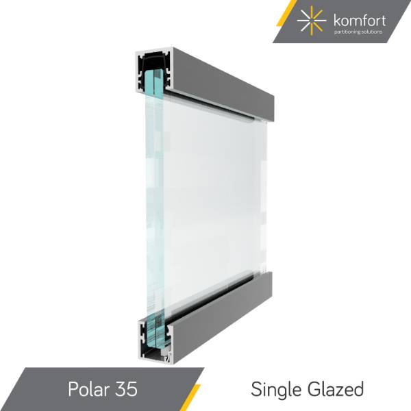 Komfort | Polar 35 | Single Glazed Partitioning