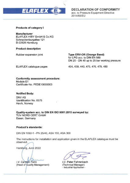 Elaflex DoC Certificate - 6 of 10