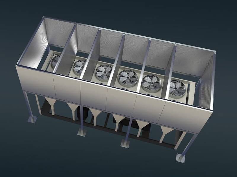 Kinetics® NOISEBLOCK™ - Chiller Stacks and Pergolas