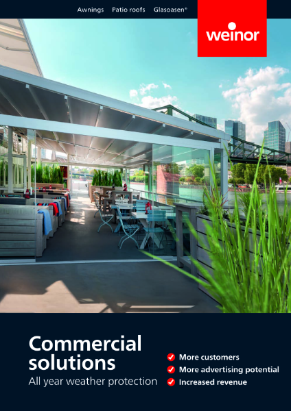 Weinor Commercial Solutions brochure