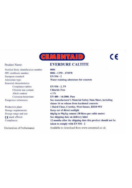 CE Marking