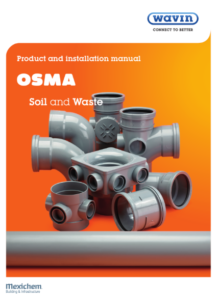 Osma Soil and Waste Product & Installation Guide