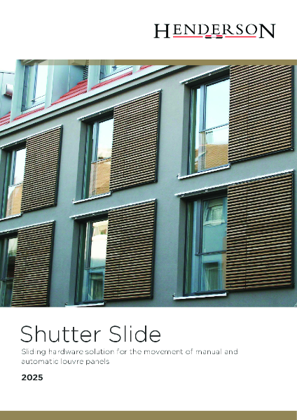 P C Henderson Shutter Slide Brochure