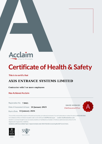  Acclaim Accreditation