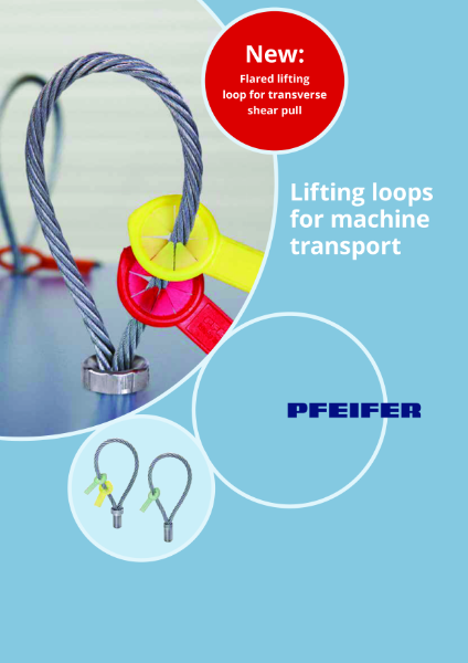 Pfeifer Machine Lifting Loop