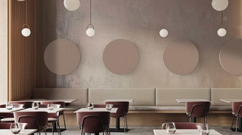 Sonify by Zentia – Sonify Wall Absorber (Circle) - Sound absorption panels
