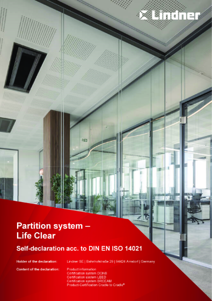 Lindner Life Clear - Self-declaration 