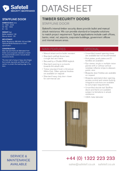 Staffline Doors