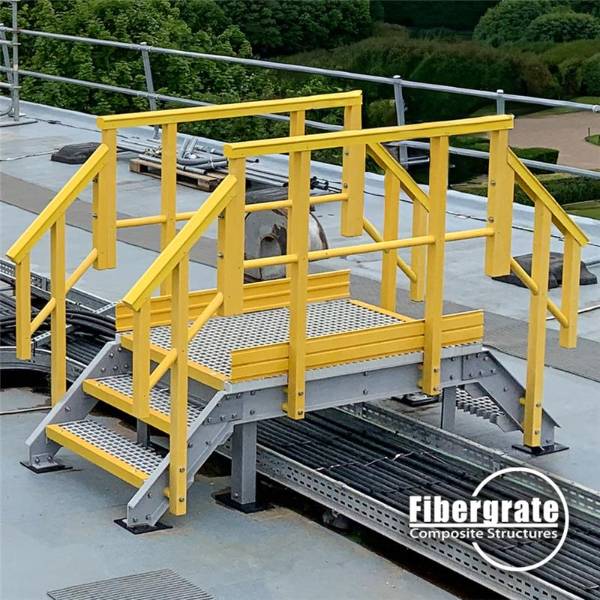 Fibergrate® Step Over - GRP Access Structure