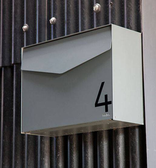 MEFA Letter Mailbox - Design Led  - Design Led Mailbox