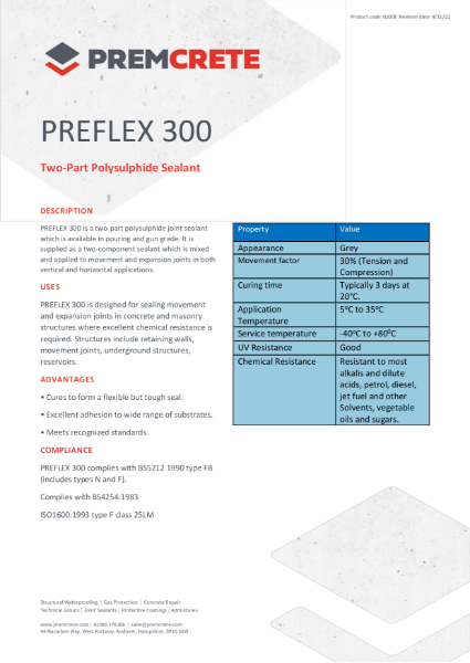 Preflex 300 TDS