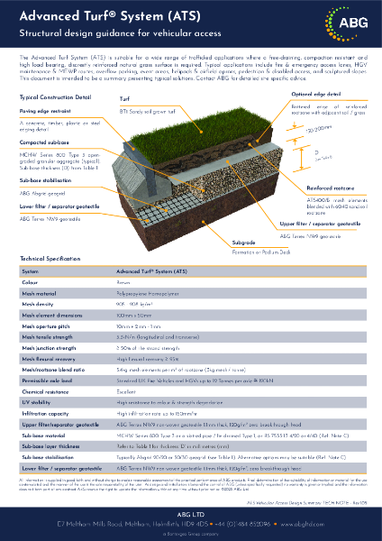 Advanced Turf Technical Notes