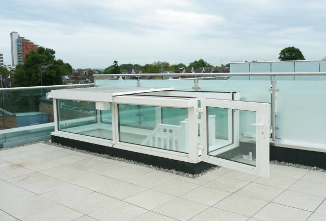 Boxed Glazed Roof Access Hatch