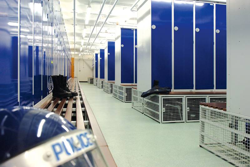 Crew and Police Lockers
