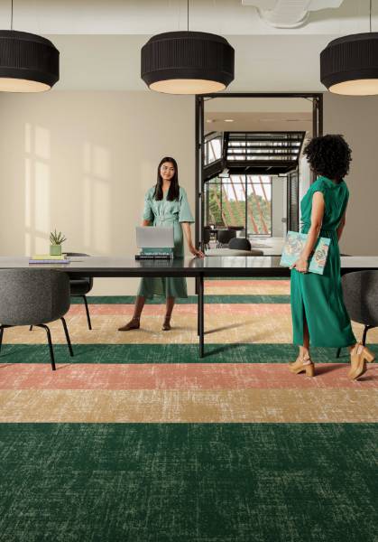 Floor Architecture III Collection: Fragment Colours Ecoworx S® Carpet Tile 5T505