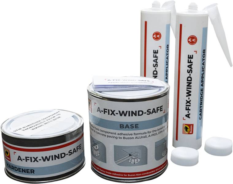 A-FIX-WIND-SAFE Wind Uplift Solution  - Permanent Bond Adhesive