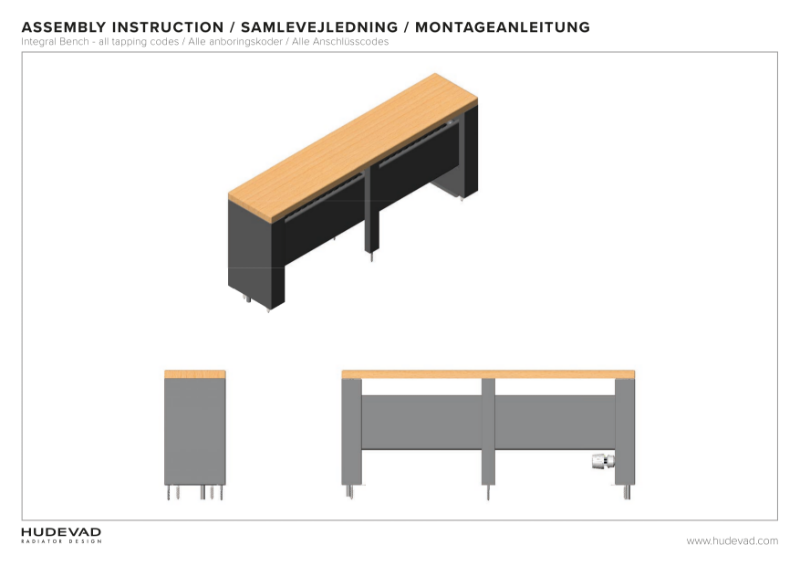 Hudevad Integral Bench Instructions