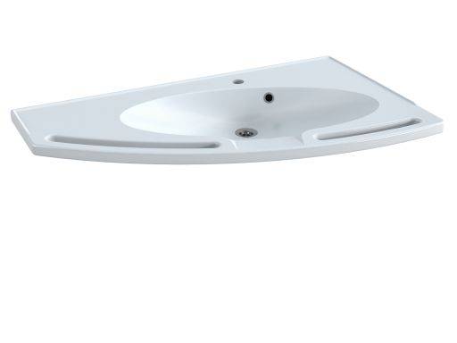 MATRIX Angle Wash Basin - Left-facing
