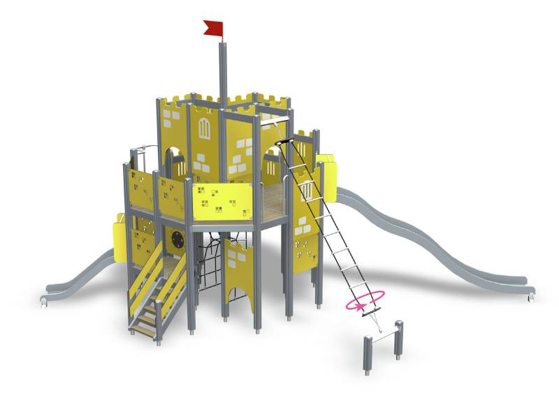 Castle - Children's Multiplay Activity Tower
