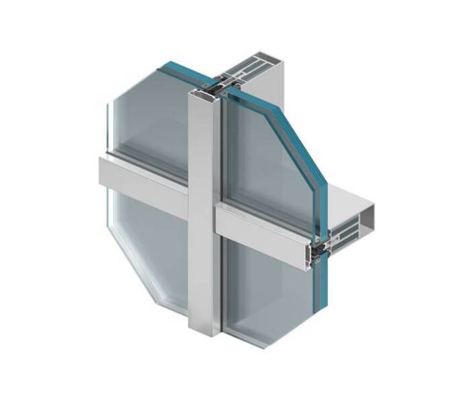 Aluprof MB-SR50N EI - Fire Rated 50mm Curtain Wall System - Curtain Wall System