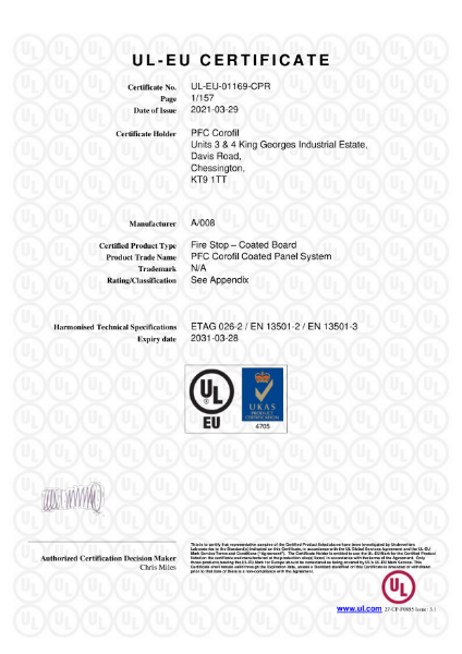 UL-EU Certified