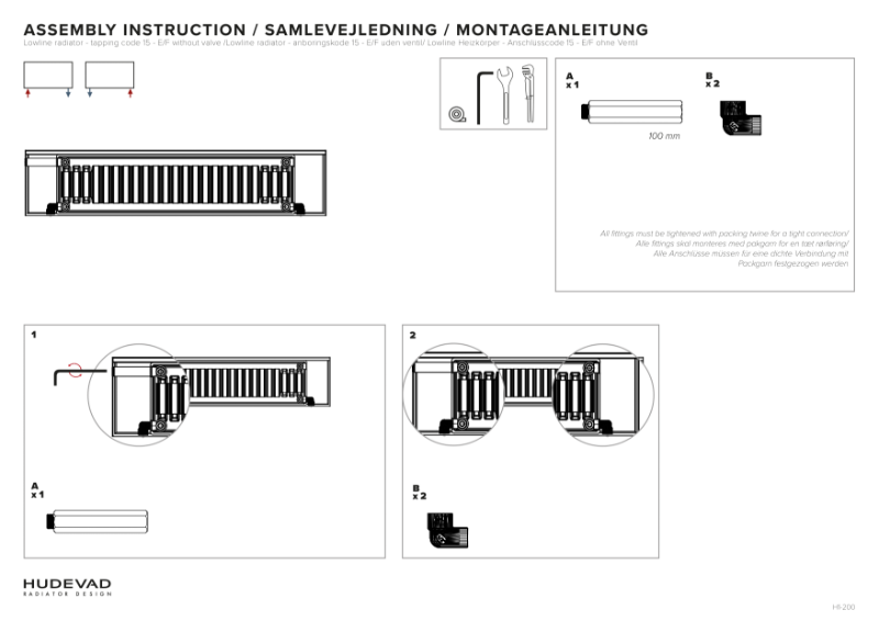 Hudevad Lowline Instructions Tapping Code 15