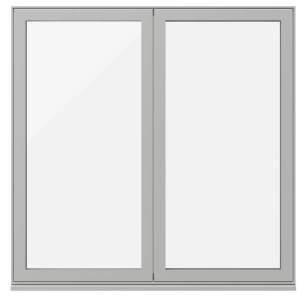 Classic Beaded French Window  - Aluminium Window