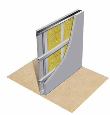 HD1053 Single Metal Stud Wall