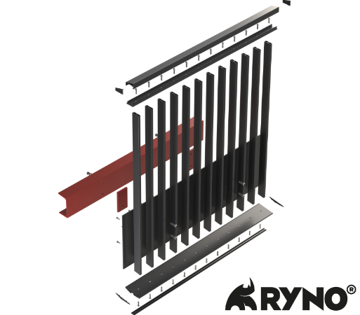 Linear Flow Balustrade