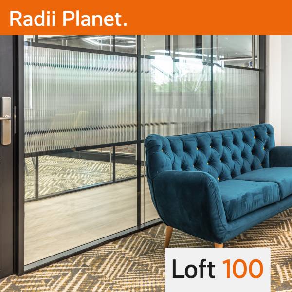 LOFT100 Double Glazed Panel Partition System (True)