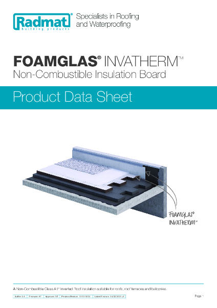 Foamglas Invatherm - PDS