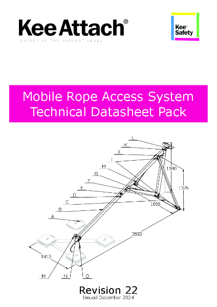Mobile Rope Access System Technical Datasheet Pack