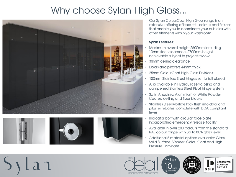 Sylan ColourCoat High Gloss